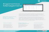 Eronomics Management 24032020 - ProcessMAP€¦ · Ergonomics Management Easily access and view roll-ups of ergonomic data across departments and facilities in one central system.