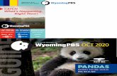 WYPBS ProgramGuide-OCT2020-FINAL web · Tue. Oct 13 8pm Schools all across Wyoming are adding greenhouses to provide a living laboratory for kids to learn the mechanisms of nature.