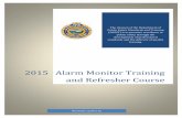 2015 Alarm Monitor Training and Refresher Course · State of Oregon – Department of Public Safety Standards and Training 2015 Alarm Monitor Training and Refresher Course Page 10