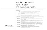eJournal of Tax Research - UNSW Business School · 2015. 4. 2. · eJournal of Tax Research (2015) vol. 13, no.1, pp. 108-129 108 Tax compliance and the public disclosure of tax information: