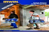 Synthetic Workwear and Tool Storage Range - IRWIN...Synthetic Workwear and Tool Storage Range G 1680 Denier Nylon Recognised for its superior strength and durability, this heavy duty