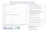 Nominate Your Hero Today! - WCFRwcfrworldwide.org/.../2018/05/NY_Hero_Nominee_Form_2.pdf · 2018. 5. 28. · TO NOMINATE YOUR HERO: Your nomination should include: 1. All the requested