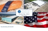Accelerating US Growth - Atlantic Sapphire...6. Vertical Integration Opportunities. 7. The US Bluehouse. TM. Platform Presents Broad Strategic And Operating Leverage Opportunities