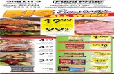foodprideonline.com€¦ · Chocolate Chip Cookie Dough 2/$5 MEGA MEGA IEIIGHTS 13-15 Banquet Mega Meals, Bowls or Pot Pies McCain S Potatoes 2/$5 Our Family Brussels Sprouts 219