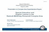 Special Education and E glish Learner n the aimuki ...boe.hawaii.gov/Meetings/Notices/Meeting Material... · 2015-16 2016-17 HAWAII STATE DEPARTMENT OF EDUCATION HawaiiPubiicSchools,org