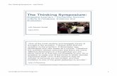 The Thinking Symposium - EOSDN Symposiu… · The Thinking Symposium - April 2019 sandra@connect2learning.com 21 ELA 8 - exchange ideas and opinions to clarify understanding and to