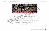 Mary Frances Reza 30142026 (PDF) Preview · 30142022 Misa Santa Fe (Revised) Mary Frances Reza 30142026 (PDF) Cantor, SATB Choir, and Guitar Misa Santa Fe (Revised with the new Misal