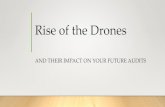 Rise of the Drones · •Future Impact of Drones. Drones •Drone is a general word used to define any unmanned aerial vehicle •An unmanned aerial vehicle, commonly known as a drone,