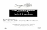 LIHTC Program Compliance Frequently Asked Questions Q: Can I charge fees if a tenant pays rent with