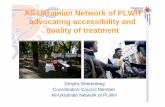 All-Ukrainian Network of PLWH advocating accessibility and ......2010/05/02  · All-Ukrainian Network of PLWH advocating accessibility and quality of treatmentquality of treatment