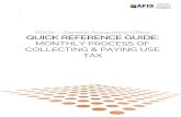 ADOA General Accounting Office QUICK REFERENCE GUIDE Process of... · 2020. 9. 2. · The objective of reviewing paid invoices, including p-card transactions, without sales tax paid