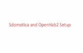 Sdomotica and OpenHab2 SetupHomebridge Homebridge: Running Name: Sdomotica Mac: CC. 1 Port: 51828 SDOMOTICA GATEWAY CONTROL PANEL Bticino Gateway IP Address: 192.168.1.35 Port: 20000