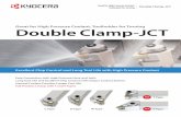 Great for High Pressure Coolant, Toolholder for Turning ......Double Clamp-JCT Great for High Pressure Coolant, ... Normal Pressure ~ 2 (Low Pressure) Good − Longer tool life under
