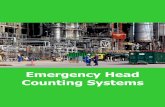 Emergency Head Counting Systems - sievanetworks · Applications Oil and Gas plants Nuclear Reactors Ammunition and Armament Depots Industrial Chemical Plants. Facility Critical Area