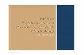 FHSD Professional Development Cataloghowellnet.sharpschool.net/UserFiles/Servers/Server_2671240/File/PD... · Effective Behavior Interventions (3-part training) ... Creative Multimedia