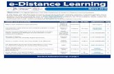 March 2019 e-Distance Learning Communiqué€¦ · In this issue, you will find dates & times for upcoming live trainings, webcasts, webinars, on demand webcasts, and on demand webinars,