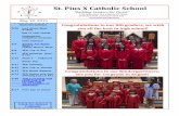 St. Pius X Catholic School · 2019. 5. 5. · 6/11 SFD swimming 6/12 SFD Trip to Altitude 6/13 SFD Minion Madness 6/14 SFD Donuts with Dad, swimming,pizza,& PJ’s 6/28 APPLICATIONS