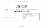 Fun Cup Championship · Motorsport UK Championship Permit No: CH2020/R066 Race Status: Interclub Motorsport UK Championship Grade: C 1.2 Promotion, Administration and Officials 1.2.1