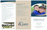 Skilled Nursing and Long Term Care Therapy and Short Term ......Skilled Nursing and Long Term Care Under the supervision of our physician medical director, Parkville Care Center is