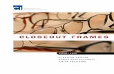 CI OPTICAL CATALOG HEALTH CARE AUTHORITY VISION …...12 MEN'S FRAMES 13 WOMEN'S FRAMES 16 GENERAL INFORMATION Pricing Warranty Since 1997, the Washington State Correctional Industries