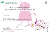 PACE – Proactive Care for Elderly People with DementiaPACE – Proactive Care for Elderly People with Dementia . Nohrcon . 7/11 2018 . Anders Stockmarr . DTU Institut for Matematik