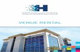 VENUE RENTAL · earned a reputation for high standards in efficiency and quality. HBMSU FACILITIES: • Auditorium • Grand Meeting Room • 8 Meeting Rooms • 2 Computer Labs •