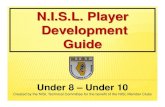 N.I.S.L. Player Development Guide - Northern Illinois Soccer League · 2011. 12. 14. · Exercises Should Be Fun but Effective: All activities should be geared towards excitement