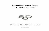 iAudioInterface User Guide · USB battery power sources. The USB power is routed directly to the iPod touch, which in turn powers iAudioInterface. By connecting external power to