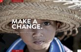 MAKE A CHANGE. · trustzone charity tour presentation make a change. a strong identity by black identity v 1.0