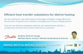 Efficient heat transfer substations for district heating · Efficient heat transfer substations for district heating Are you looking for new heat transfer technology and higher energy