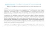 Staffordshire and Stoke on Trent Local Transformation Plan ... · Staffordshire and Stoke on Trent Local Transformation Plan for Children and Young People’s Mental Health Developing