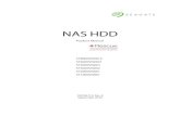 NAS HDD - Seagate · Seagate NAS HDD +SRS Product Manual, Rev. K 6 1.0 Introduction This manual describes the functional, mechanical and interface specifications for the following: