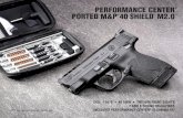 PERFORMANCE CENTER PORTED M&P® ™ ™ 40 SHIELD1-800-331-0852 • • nasdaq: aobc sku: 11870 • 40 s&w • tritium night sights 7 and 6 round magazines includes performance center®
