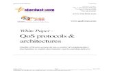 QoS Protocols & Architecturesalmeroth/classes/F01.201B/papers/qos.pdf · Quality of Service protocols use a variety of complementary mechanisms to enable deterministic end-to-end