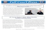 Full Court Press - DC Courts Homepage · Catherine Motz, Executive Director of the CollegeBound Foun-dation, gave endearing remarks about Judge Wingo, beginning her talk with the