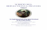SCRIPTURES, REFLECTIONS & PRAYERS · REFLECTIONS & PRAYERS -Volume II- An Inspirational Fruit of the Spirit Devotional for the Lenten Season Nineteenth Street Baptist Church 4606