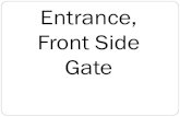 Entrance, Front Side Gate - USEmbassy.gov · Entrance, Front Side Gate. Compound Electric Swing Gate NASATKA all New HPU Drain Old Guard Post Access Holes Basic Layout. Remove Existing