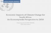 Economic Impacts of Climate Change for South Africa: An Economywide Perspective … · 2018. 3. 23. · Agriculture and Irrigation • CGE measures direct and indirect impacts –Reallocation