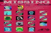 MISSING - Posters Bi... · The National Missing Persons Unit coordinates and facilitates a national, integrated approach to reduce the incidence and impact of missing persons. Contact