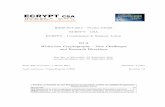 H2020-ICT-2014 { Project 645421 ECRYPT { CSA ECRYPT ...White-box cryptography from obfuscation White-box cryptography was introduced in [15, 16] as cryptography in the worst-case adver-sarial