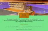 Investing in Climate Innovation: The Environmental Case ... · Investing in Climate Innovation: The Environmental Case for Direct Air Capture ... benefits it can provide as part of
