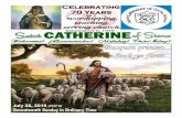2 St. Catherine of Siena Church€¦ · personal copy of the new Celebre-mos missalettes to take home, or a statue of St. Catherine, they are for sale at the rectory office and the