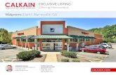 Walgreens EXCLUSIVE LISTING (Dark) | Barnesville, GA...Walgreens (Dark) | Barnesville, GA Offering Memorandum Term Annual Rent Monthly Rent Year 1 10/31/2008 $285,000 Year 2 10/31/2009