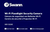 Wi-Fi Floodlight Security Camera - Swann€¦ · • Siempre corte la corriente en el disyuntor principal o en la caja de fusibles antes de comenzar la instalación. De lo contrario,