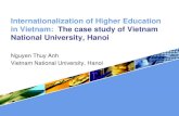 Internationalization of Higher Education in Vietnam: The case ......LOGO Internationalization of Higher Education in Vietnam: The case study of Vietnam National University, Hanoi Nguyen