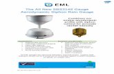 SBS Rain Gauge Datasheet - EML€¦ · pit gauge at multiple sites. ... unique aerodynamic profile with siphon control for accurate rainfall intensity . DS-780-4051-SBS314S v2.00