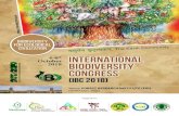 Civilization unity October th International 2018 Biodiversity … · Civilization unity. ICONTEXT AND RATIONALE n 1992 the international community committed itself to the Convention