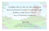 Cinderella to Shrek: Developing Intercultural Competence ... · historical. Cultural and Multicultural Perspectives ... – Fairy tales from different countries within a multicultural