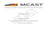 MCAST B.A.(Hons)Business Enterprise Course Specification...MCAST B.A.(Hons)Business Enterprise Course Specification . BC6-01-15 Course Specification 1 ... Investigate different types