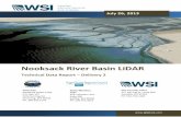 Nooksack River Basin LiDAR€¦ · Nooksack River which was delayed due to snow conditions. It describes the LiDAR data and documents data acquisition procedures, processing methods,